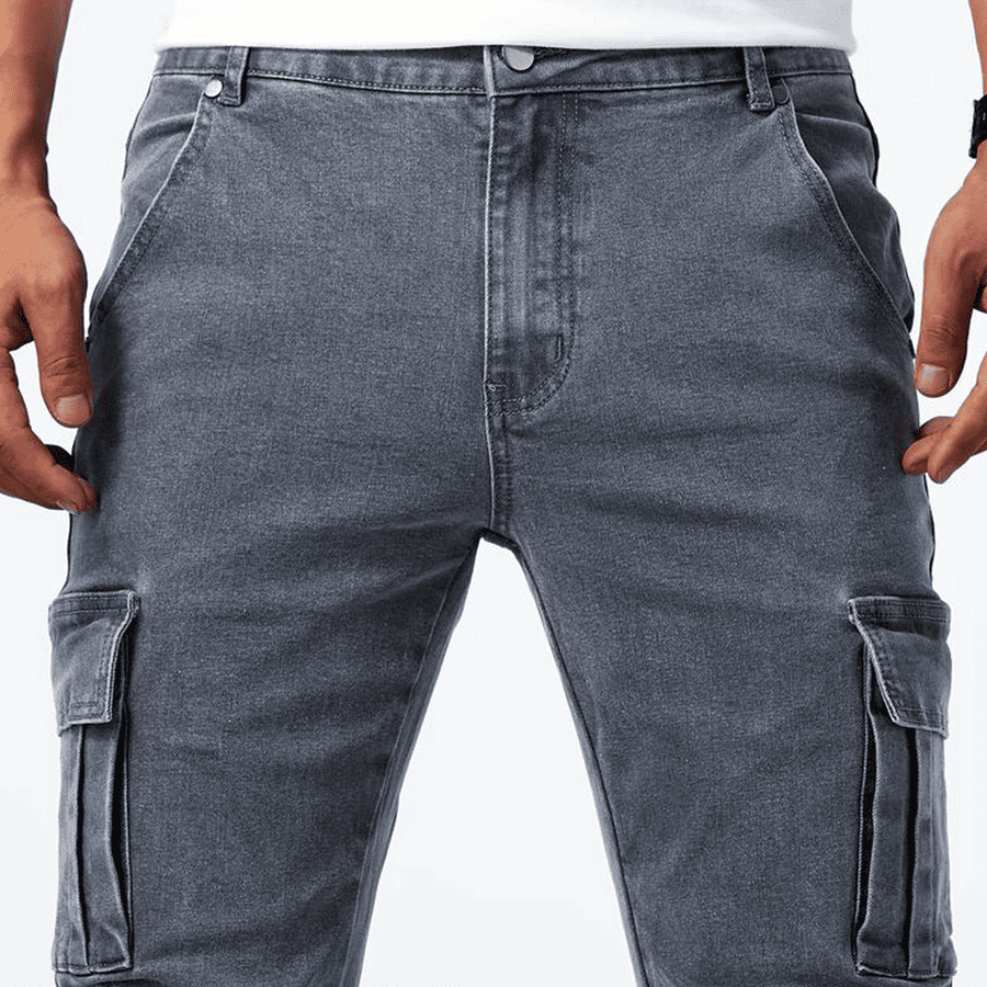 BRYAN - JEANS CARGO ELASTICIZZATI